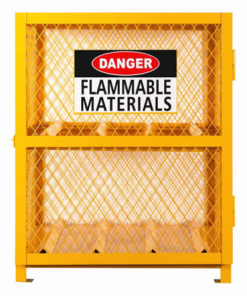 4 LPG Horizontal Gas Cylinder Storage Cabinet-SSH004